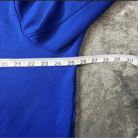 Under Armour Blue 1/4 Zip Pullover Men’s 2XL Loose Fit - Picture 8 of 13